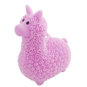 Fluffy Purple Llama Stress Relief Fidget Toy